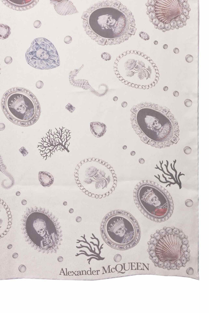 Alexander Mcqueen Lost At Sea Scarf