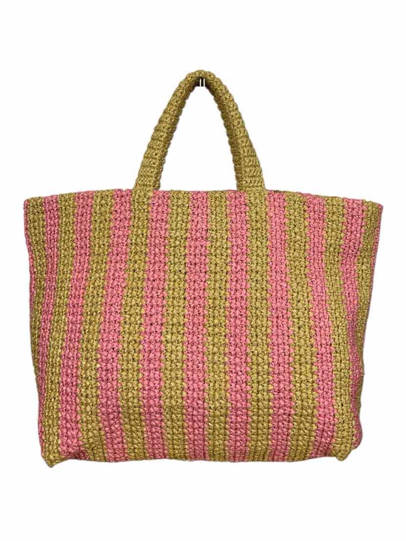 Prada Large Crochet Tote Bag