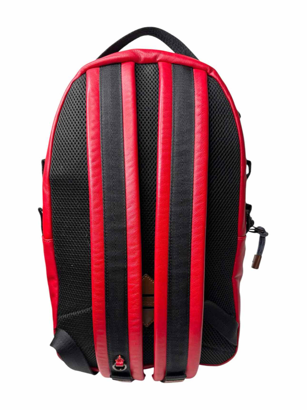 Coach Red LeatherBackPack