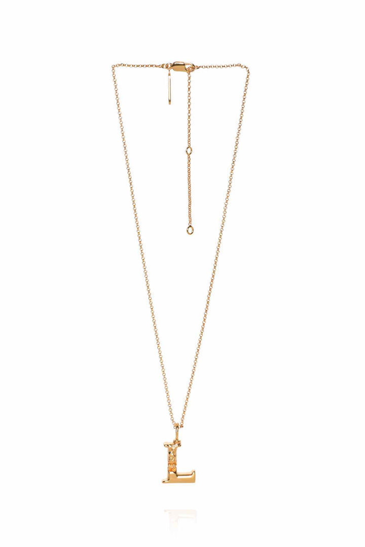 Chloe Alphabet "L" Necklace