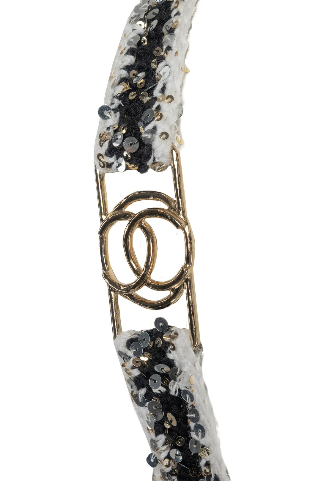 Chanel Size 36 Sequin Knit Mini Dress