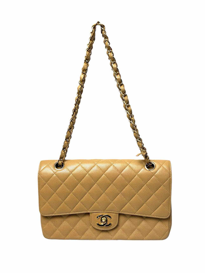 Chanel Quilted Leather Double Flap Purse