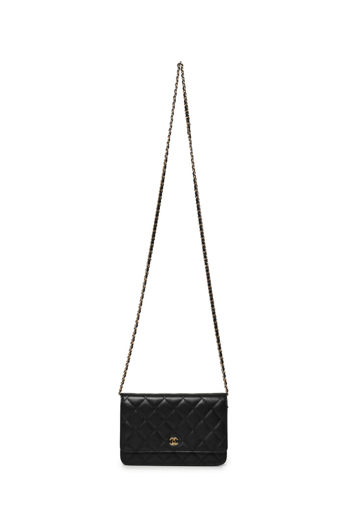 Chanel 2018-2019 Quilted Lambskin Wallet on Chain