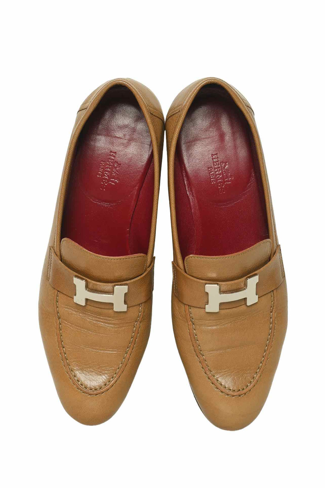 Hermes Size 38 Paris Loafers