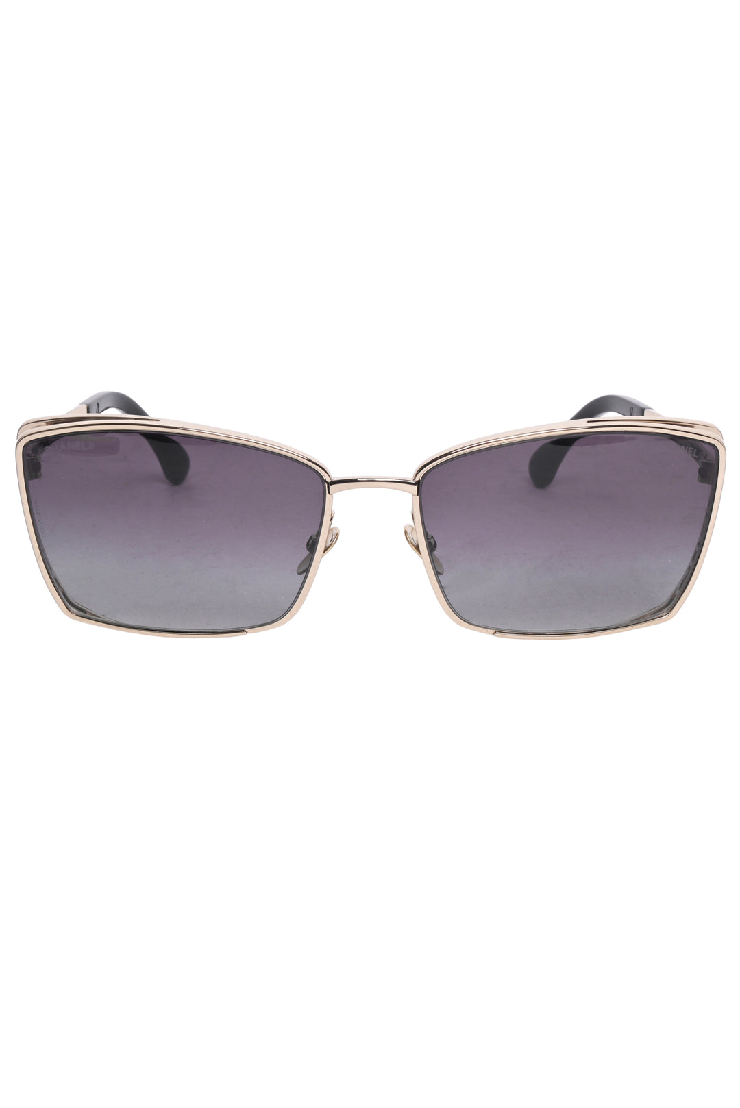 Chanel Metal Logo Square Sunglasses