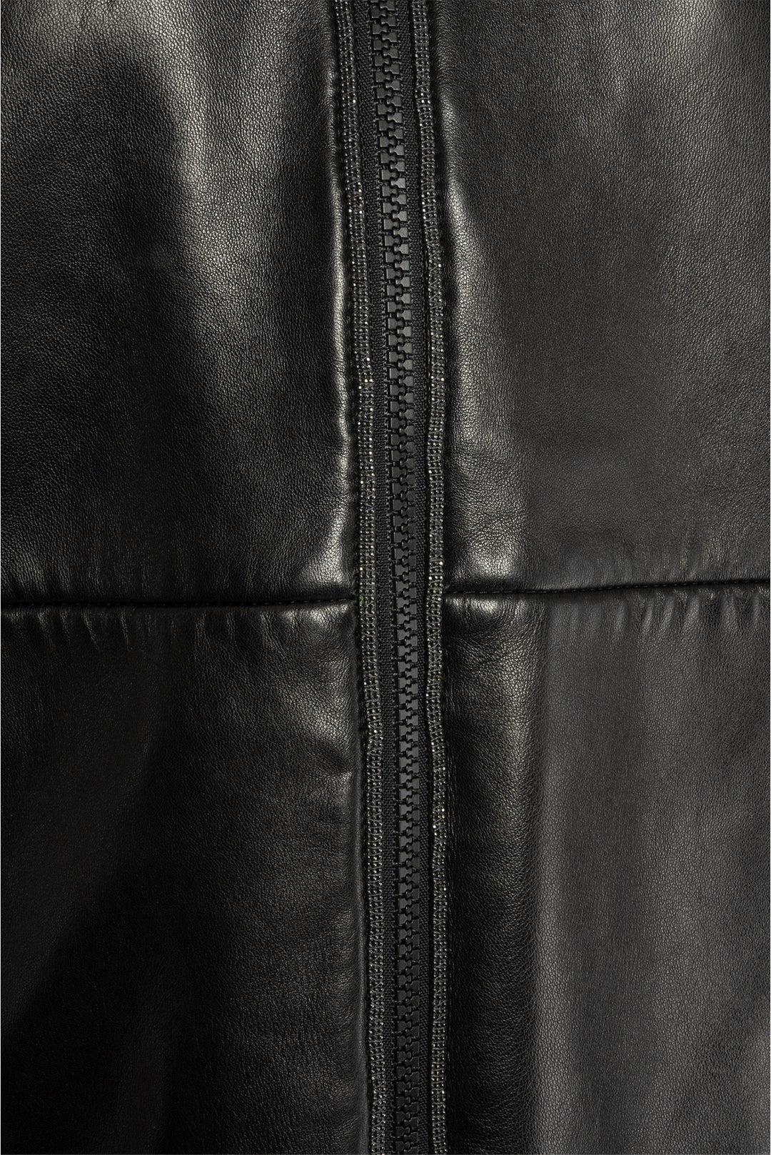 Brunello Cucinelli Size 42 Men's Leather Zip-Up Hooded Jacket