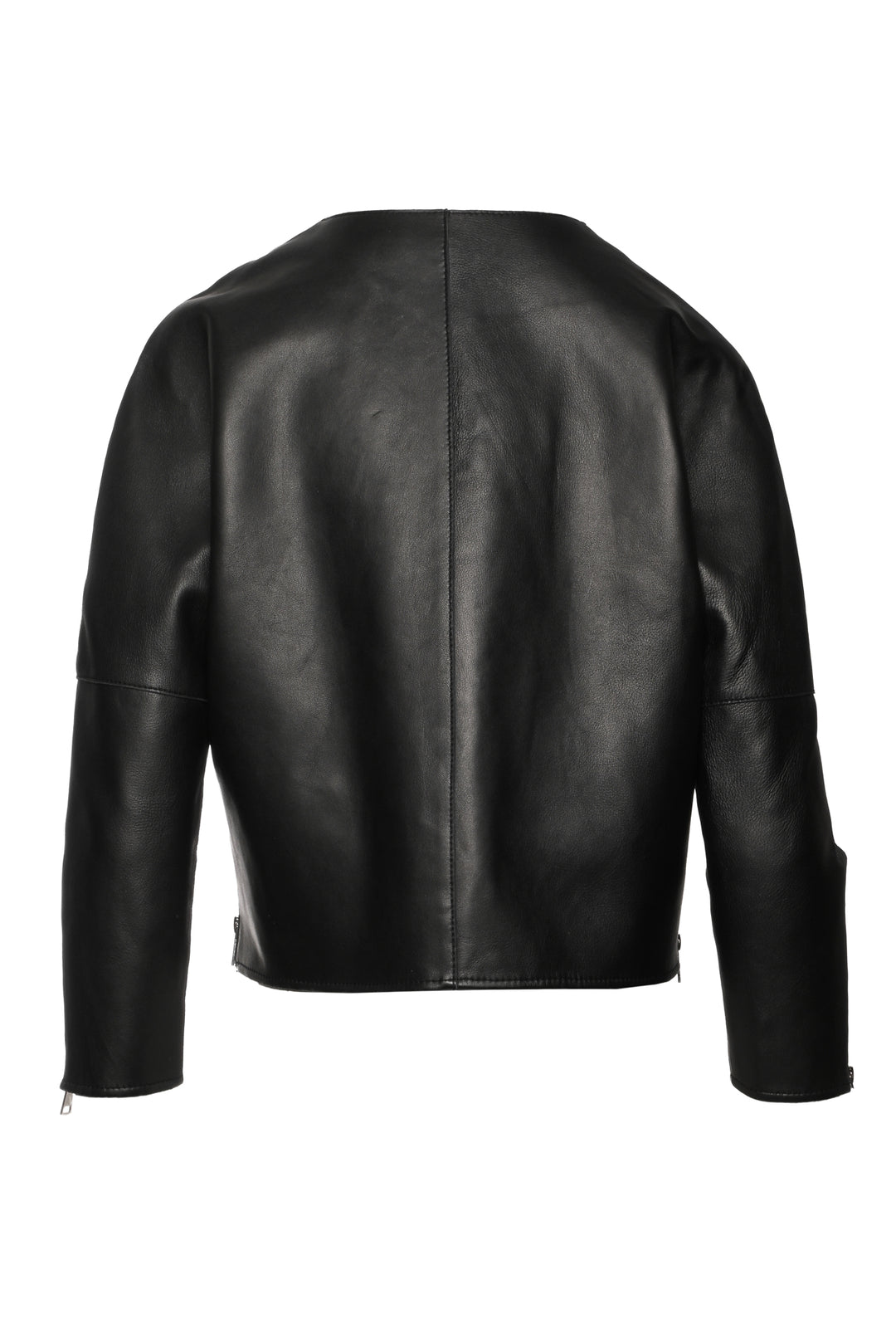 maje Size 40 Lamb Leather Jacket