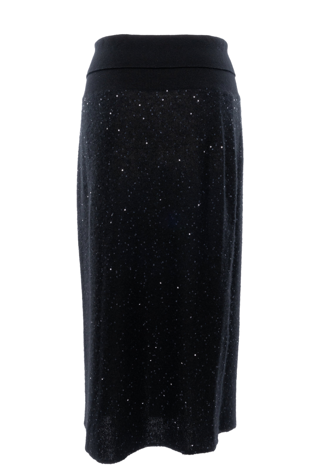 Fabiana Filippi Size L Sequin Embellished Knit Midi Skirt