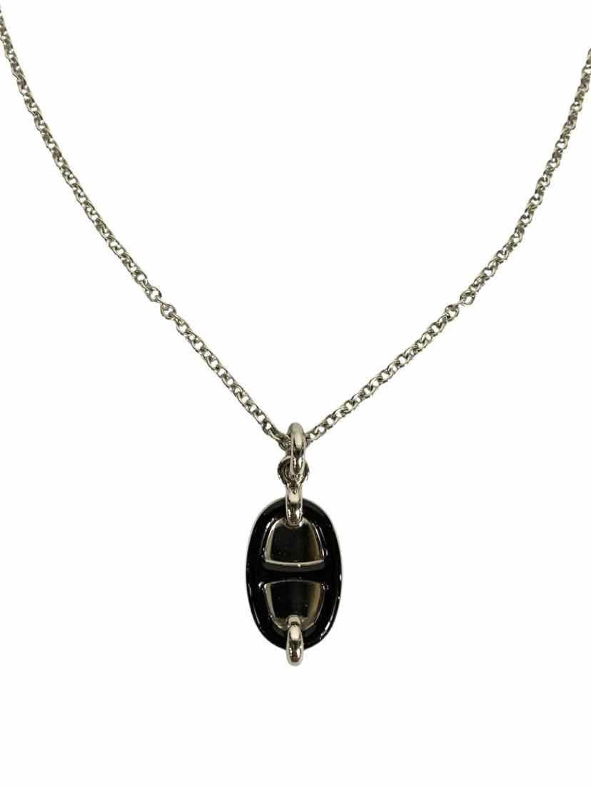 Hermes Mini Maillon Pendant Necklace