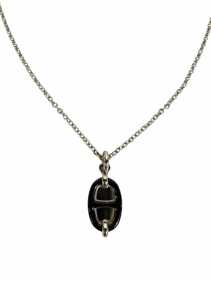 Hermes Mini Maillon Pendant Necklace