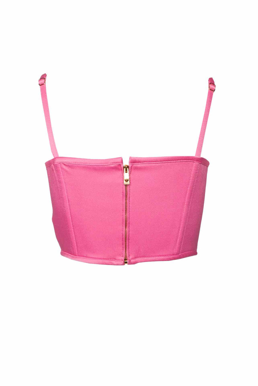 Versace Size 6 Medusa'95 Satin Corset Tops