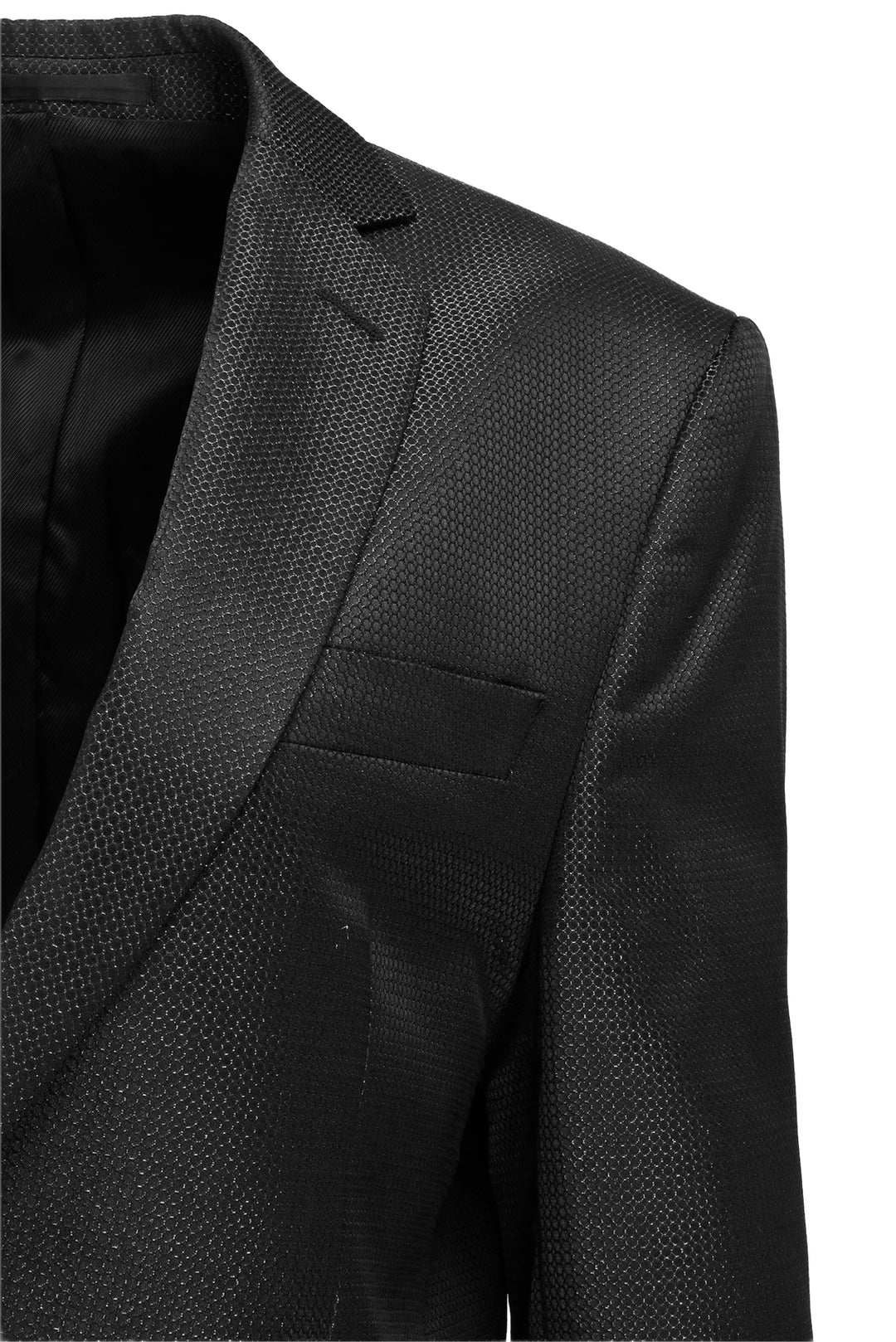 Versace Collection Size 36 Men's Single Breasted Honeycomb Sparkle Blazer