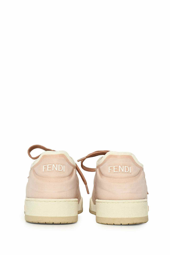Fendi Size 37 Mesh Embossed Sneaker