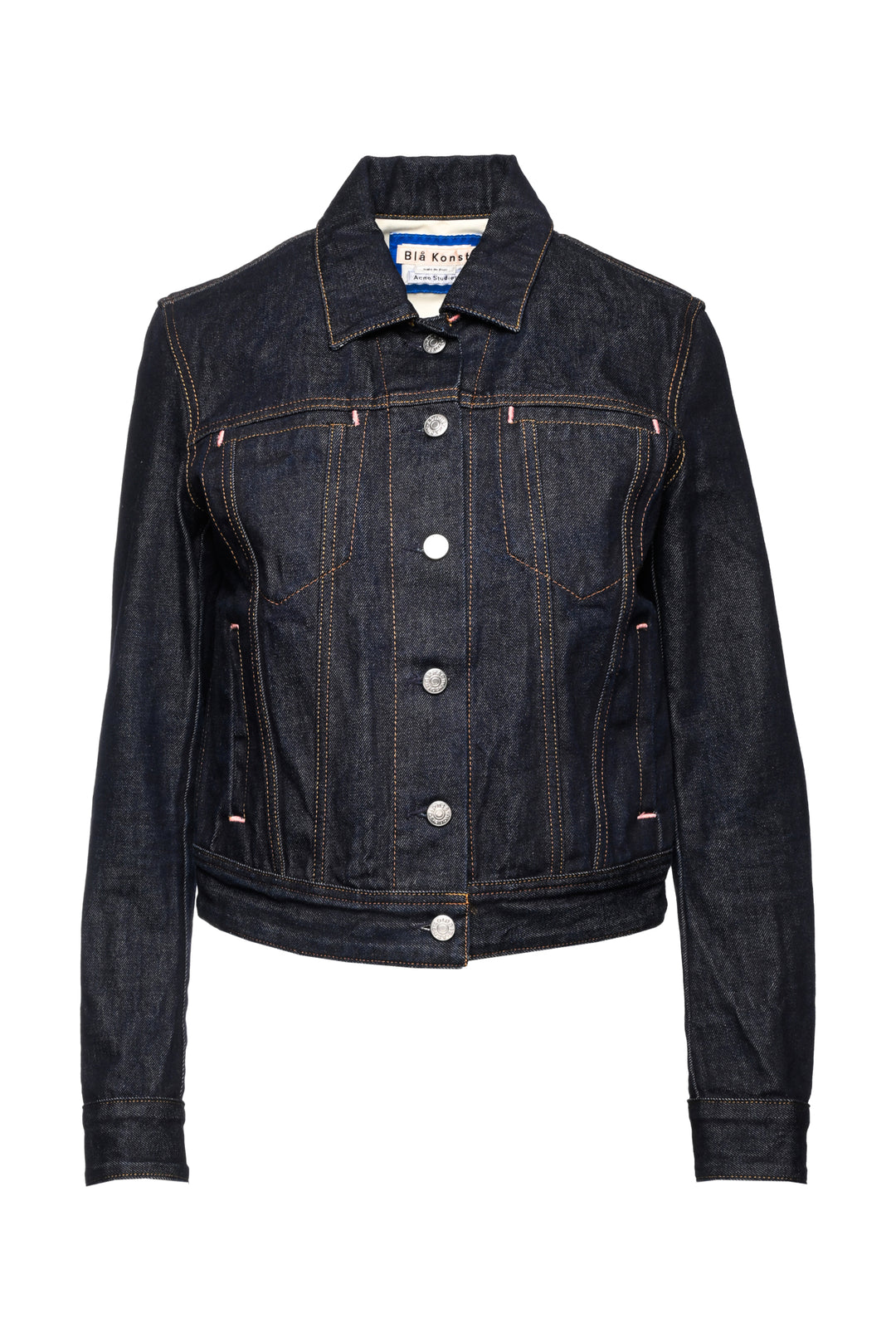 Acne Studios Bla Konst Size 6 Cliff Indigo Denim Jacket