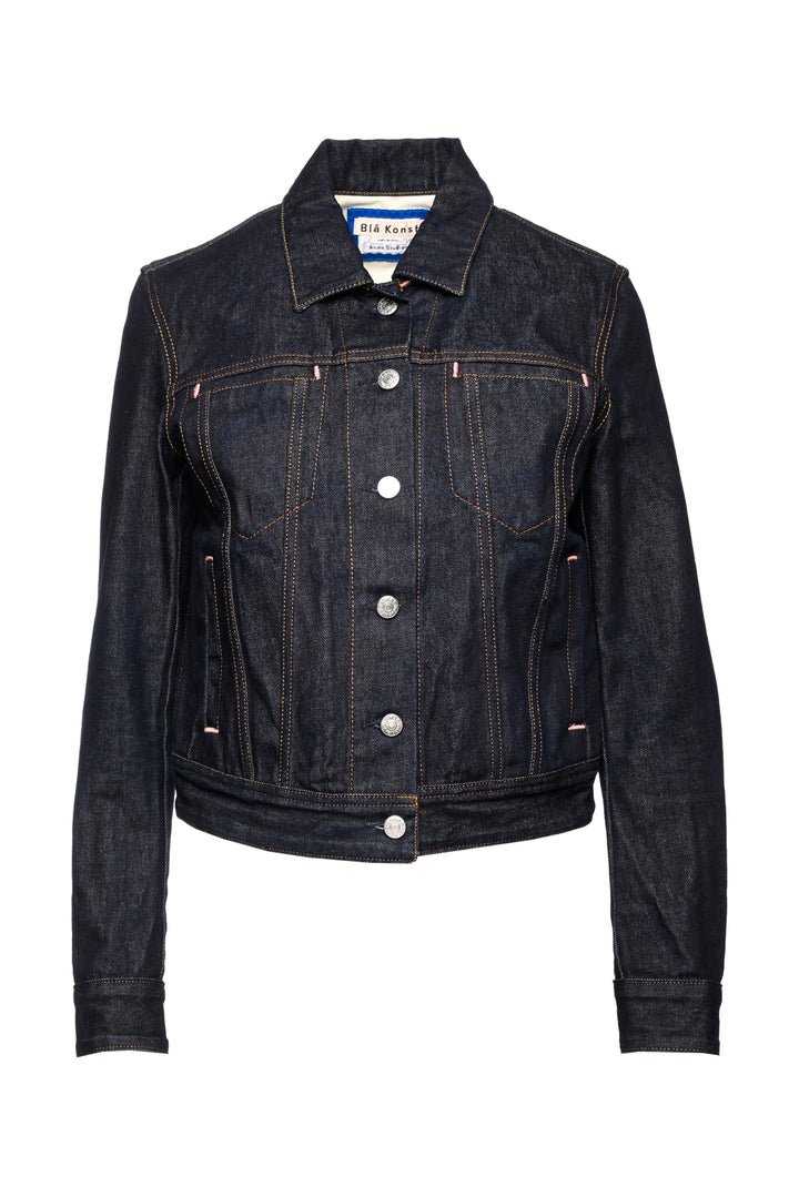 Acne Studios Bla Konst Size 6 Cliff Indigo Denim Jacket