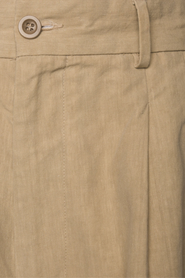 Maison Martin Margiela Size 46 Linen Blend Bermuda Shorts