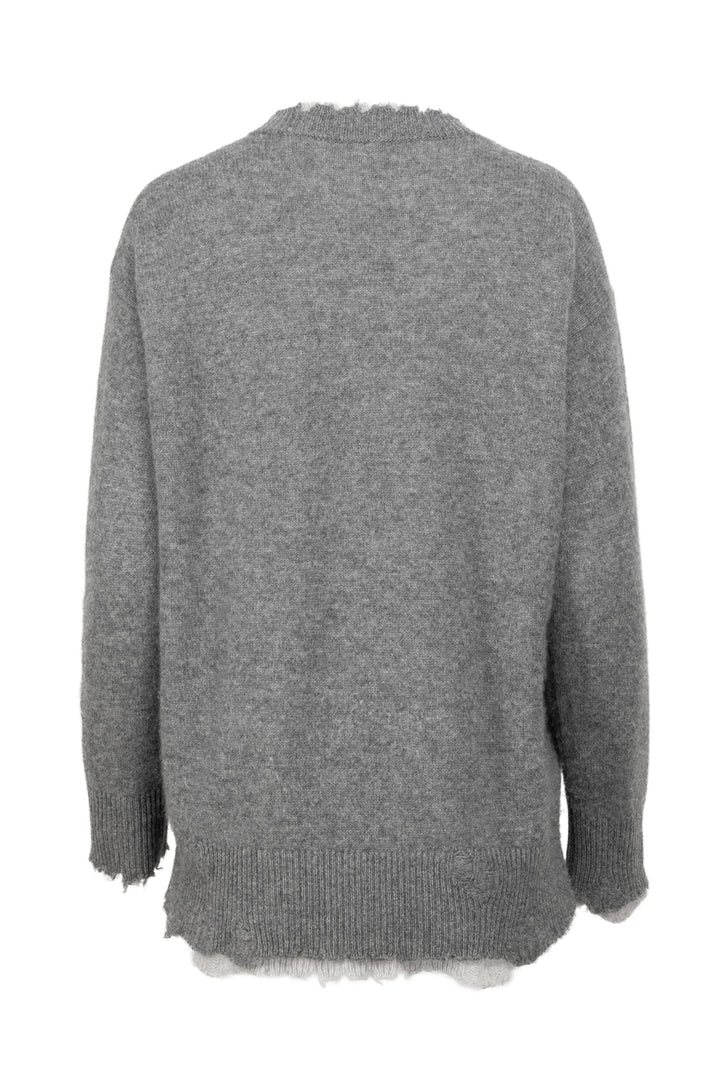 R13 Size XS Reversible Cashmere Crewneck Sweater