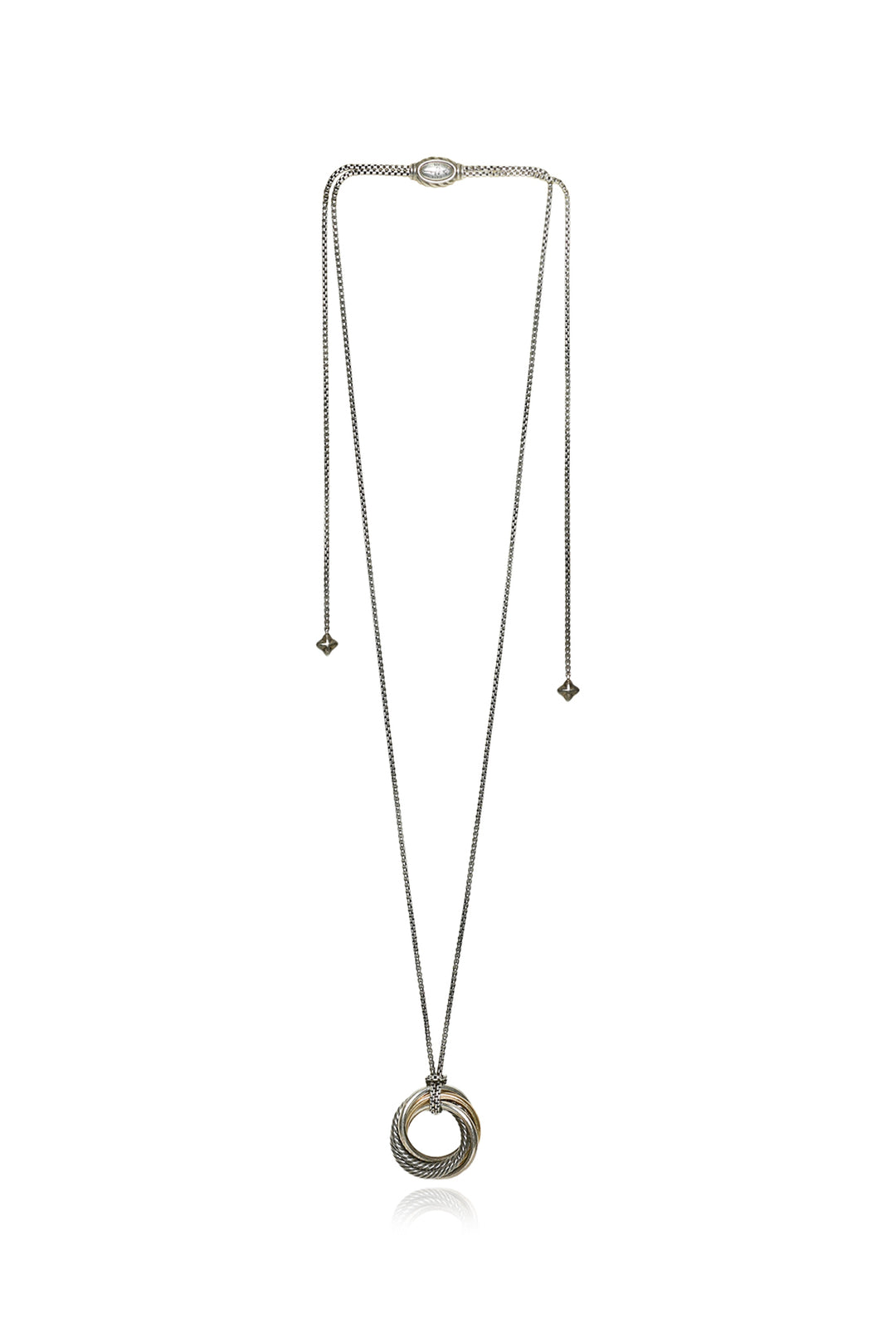 David Yurman Crossover Pendant Necklace