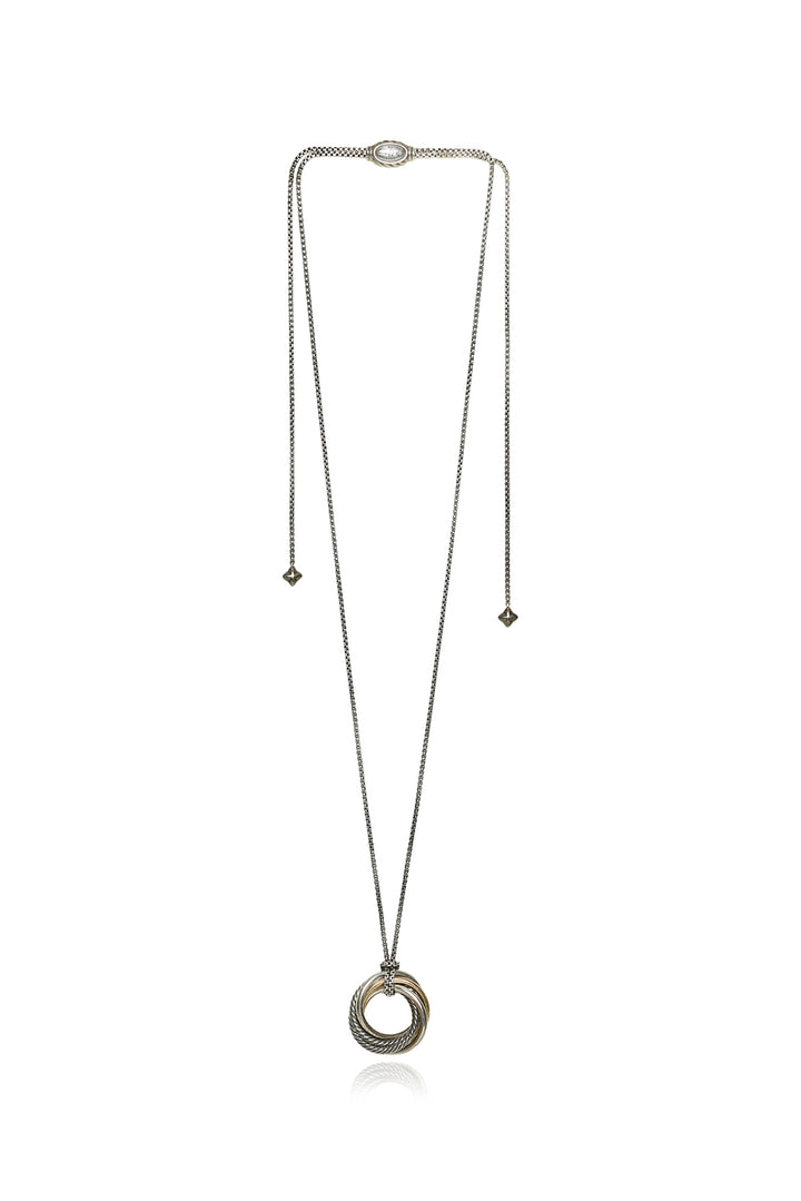 David Yurman Crossover Pendant Necklace