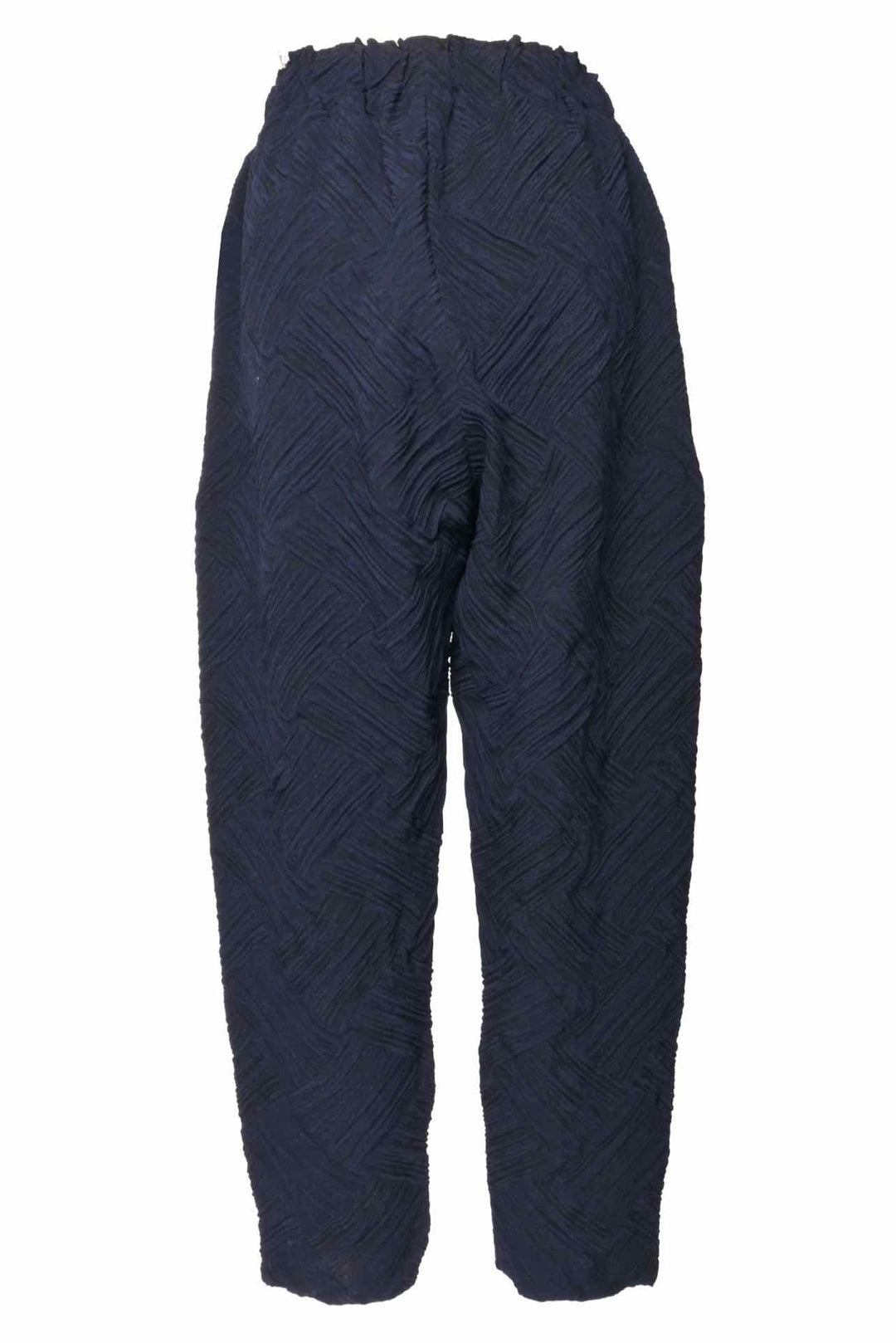 Issey Miyake Size 2 Cross Stroke Slim Pants