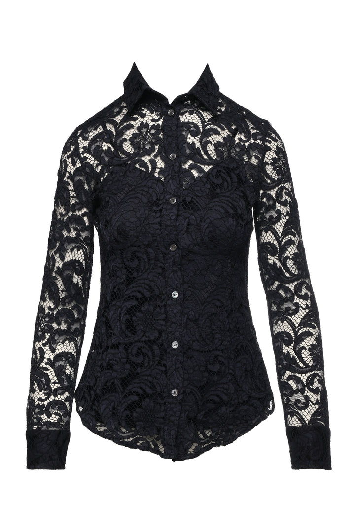 Burberry London Size 2 Lace Blouse