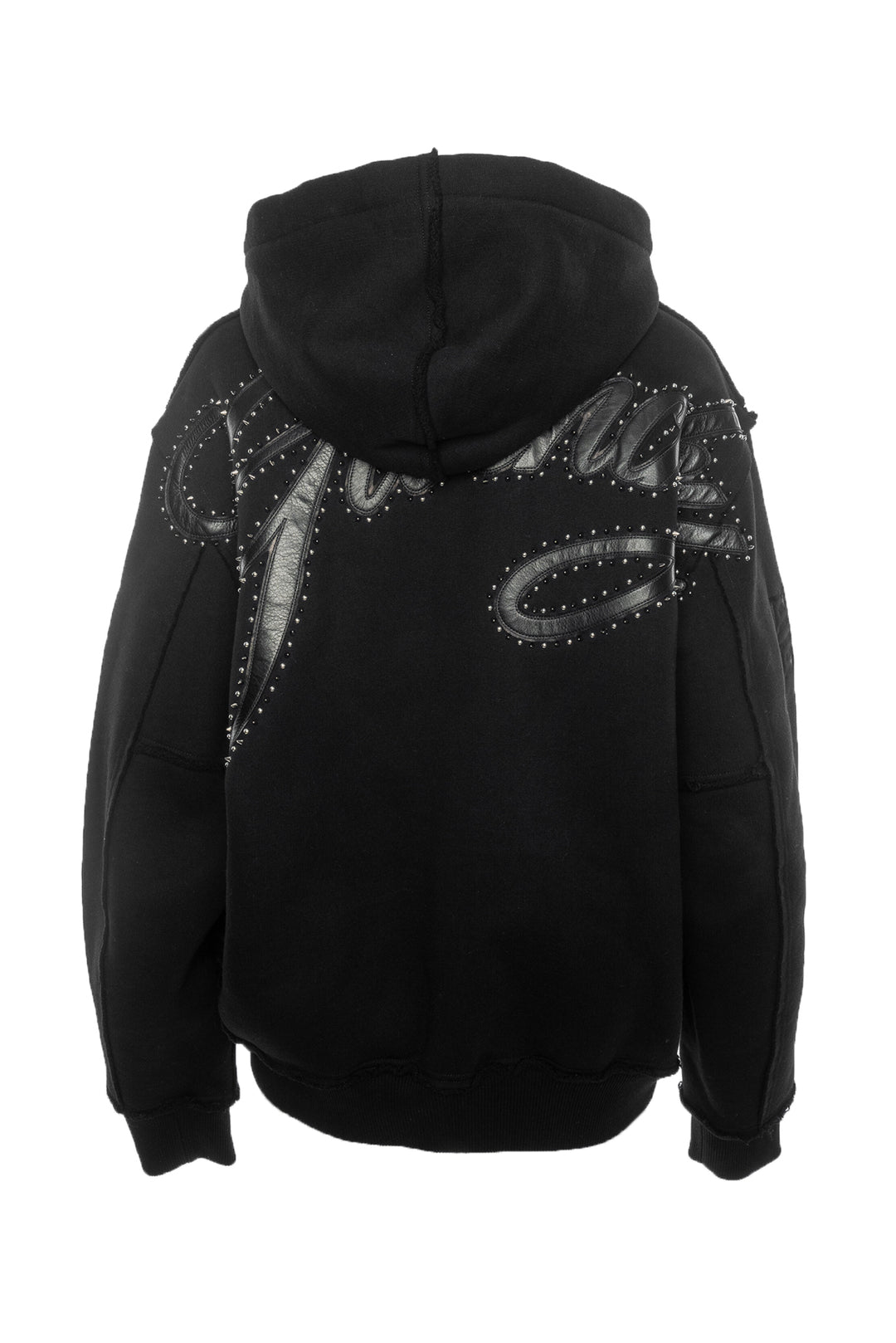 Givenchy Size L Men's Bomber Jacket w/ Leather Logo Script