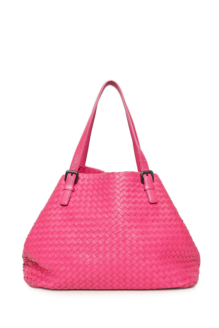 Bottega Veneta Intrecciato Nappa Leather Large Cesta Tote