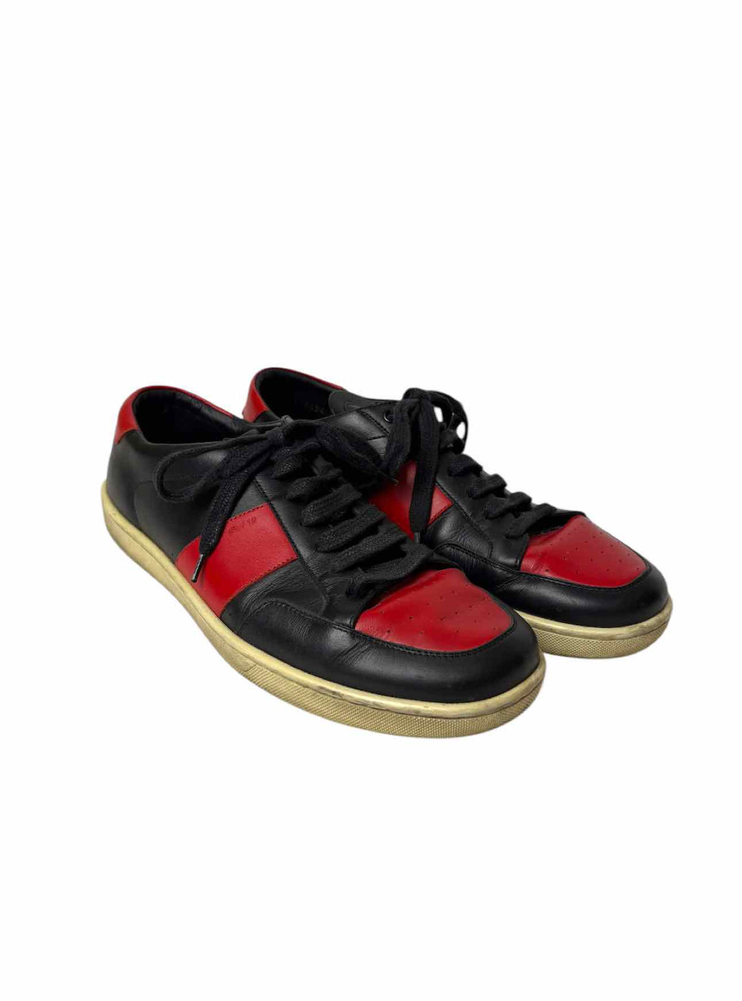 Saint Laurent Size 42 Men's Court Classic Low Sneakers SL/10 Sneakers