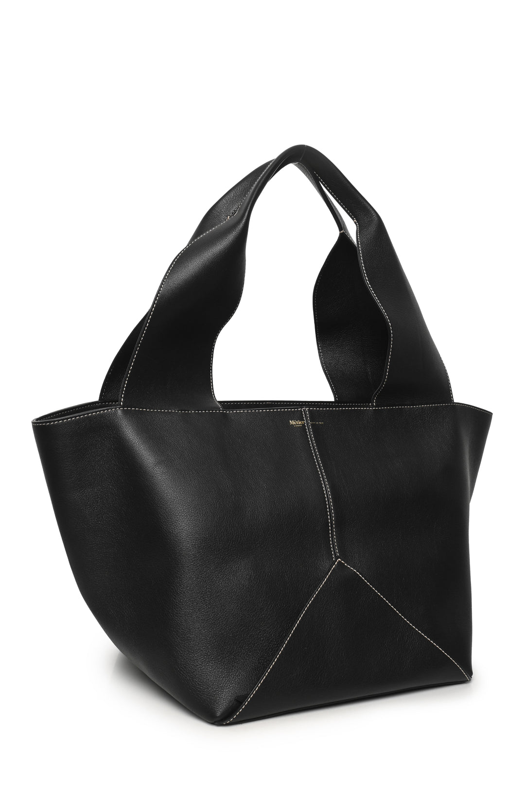 Metier Calf Leather Market Weekend Tote