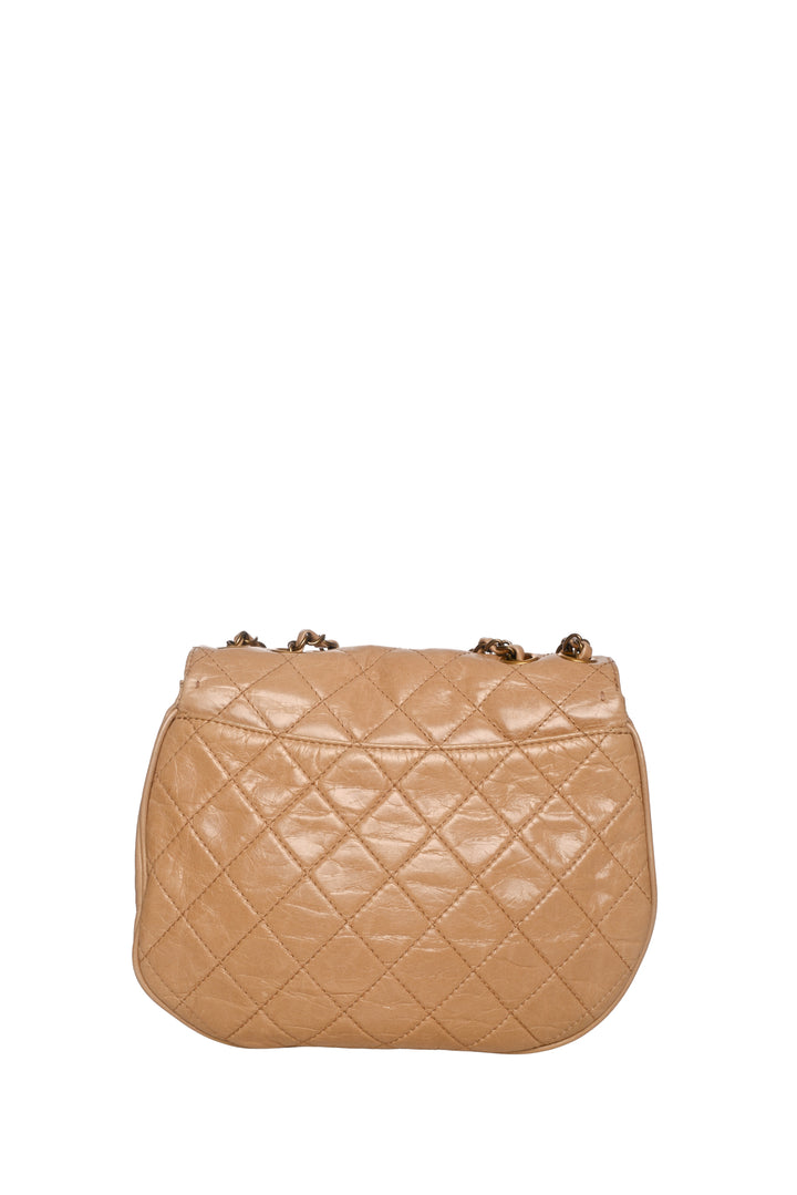 Chanel 2014-2015 Paris-Dubai Bubble CC Flap Shoulder Bag