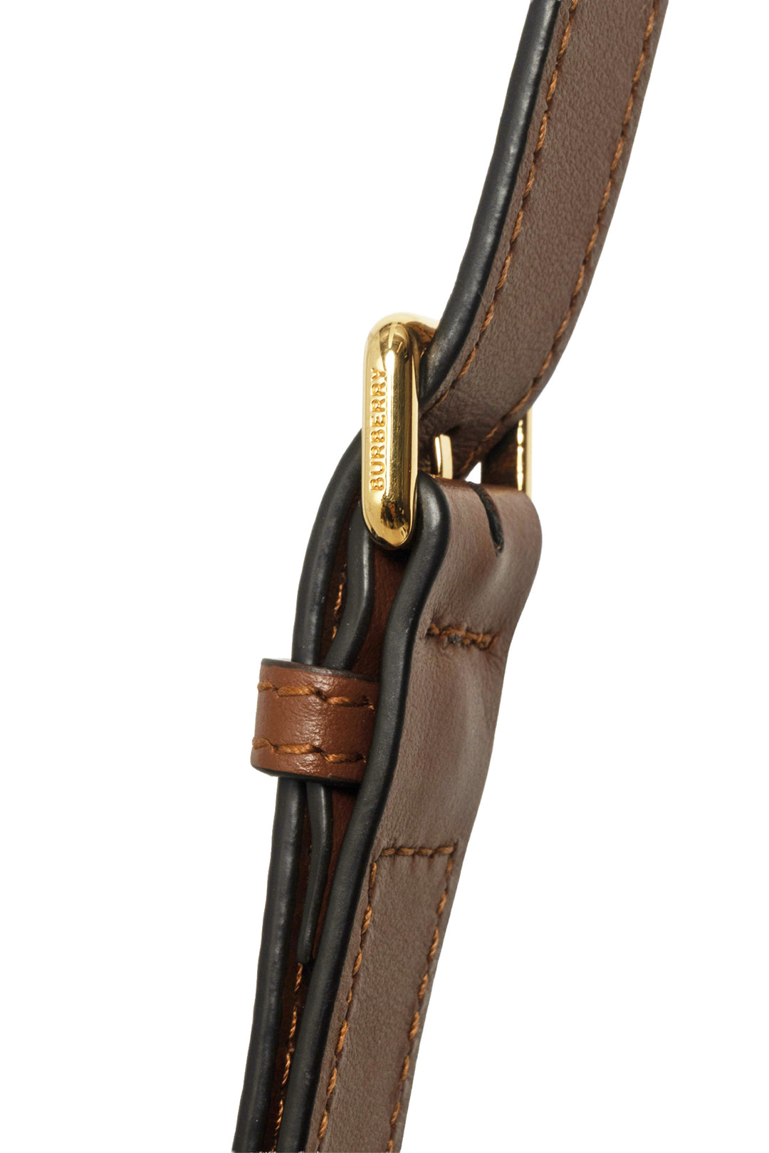 Burberry E-Canvas Icon Stripe Hannah Wallet With Detachable Strap