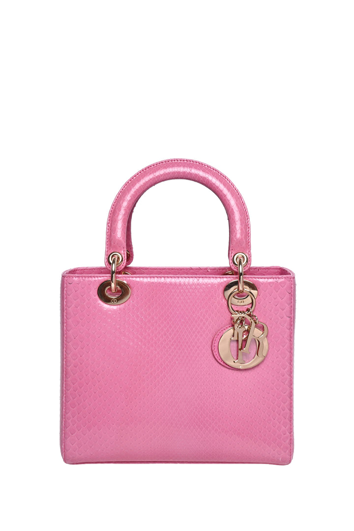 Dior 2013 Python Haute Maroquinerie Medium Lady Dior