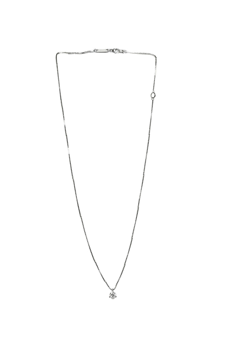 Pandora14K White Gold 0.50 ct Lab Grown Diamond  Necklace