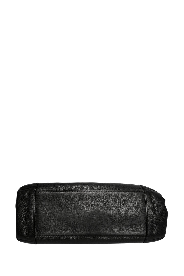 Gucci Medium Pebbled Calfskin Greenwich Stirrup Buckle Shoulder Bag