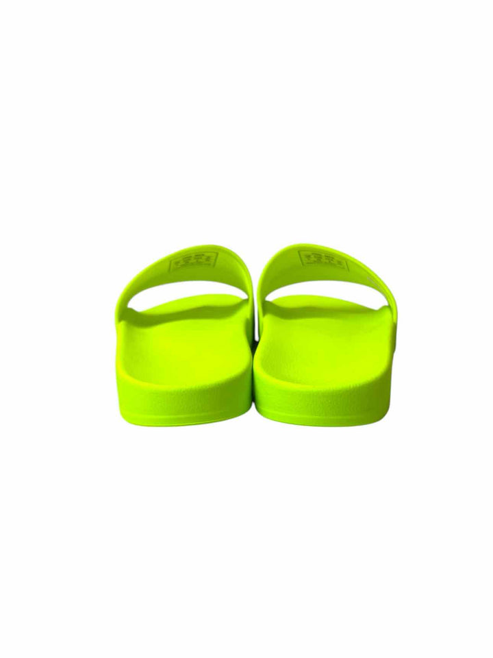 Balenciaga Size 6 Pool Side Rubber Logo Flats