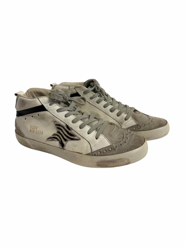 Golden Goose Size 36 Midstar Leather Sneaker