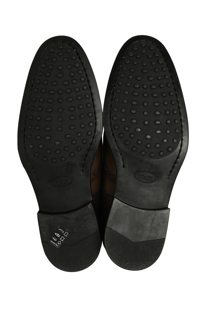 Mens Shoe Size 7 Tod'S Lace Up Perforated Leather dress Shoes