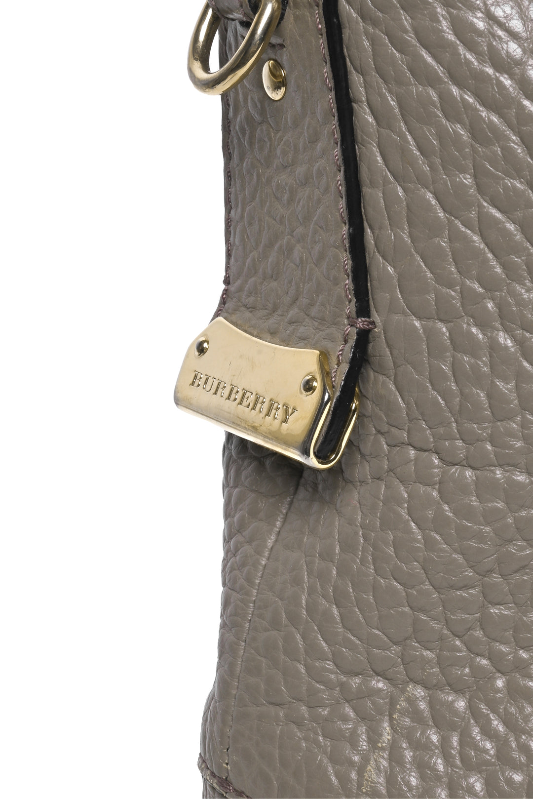 Burberry Grain Leather Ledbury Hobo