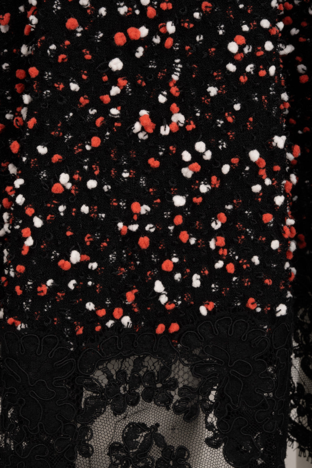 Oscar De La Renta Size 2 2017 Boucle Pompom Tank Dress