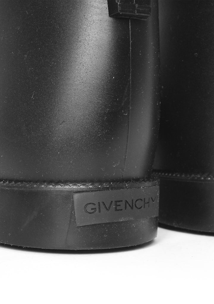Givenchy Size 35 Chain Strap Rain Boots