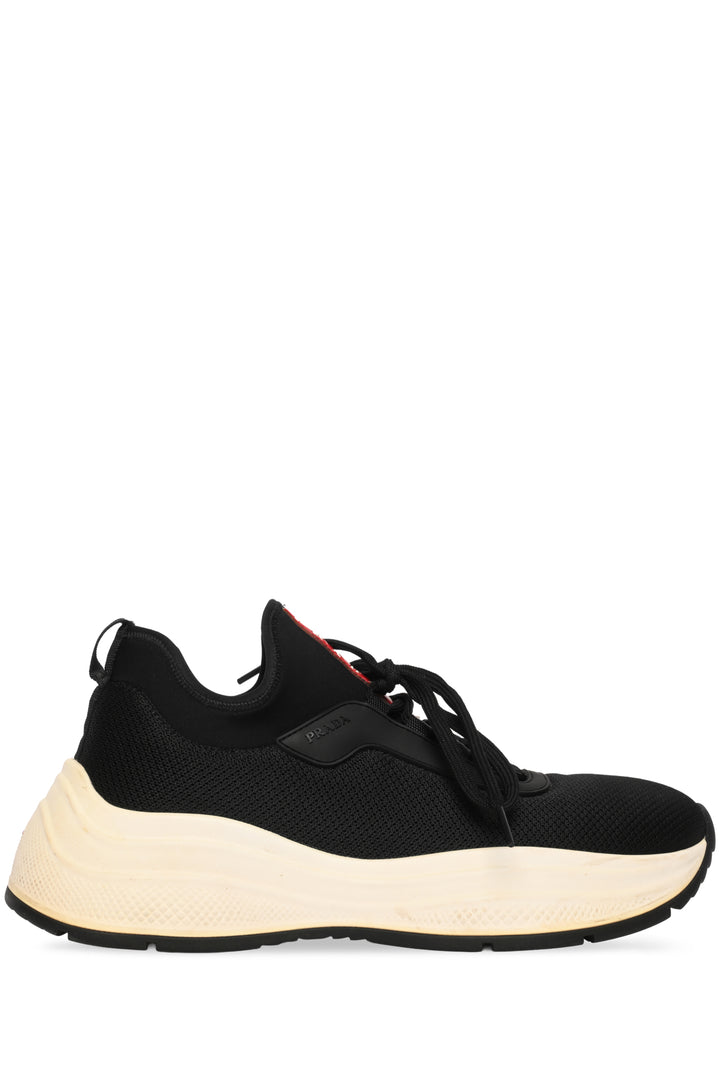 Mens Shoe Size 7.5 Prada Men's America's Cup Neoprene Sneakers
