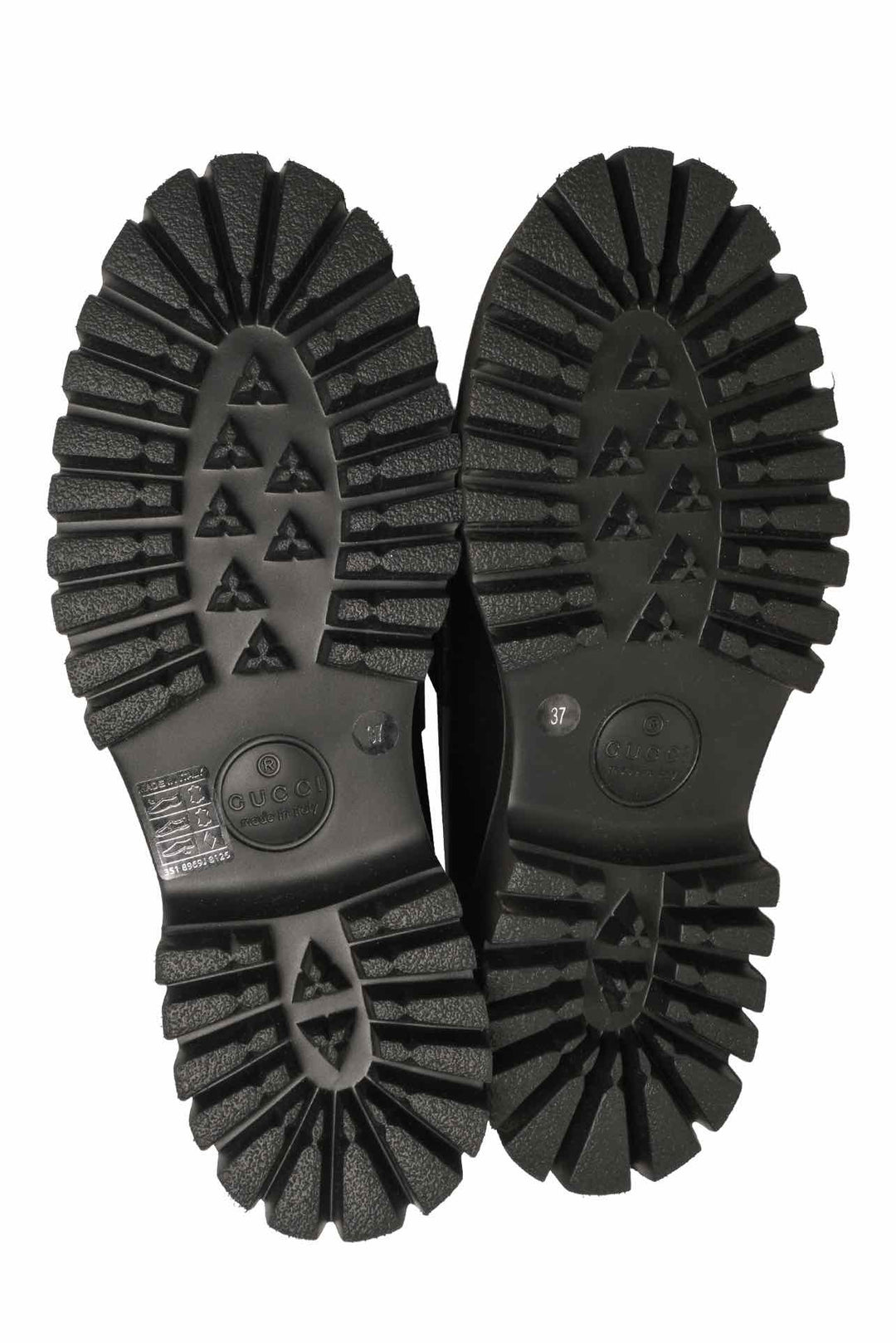 Gucci Size 37 Horsebit Platform Loafers