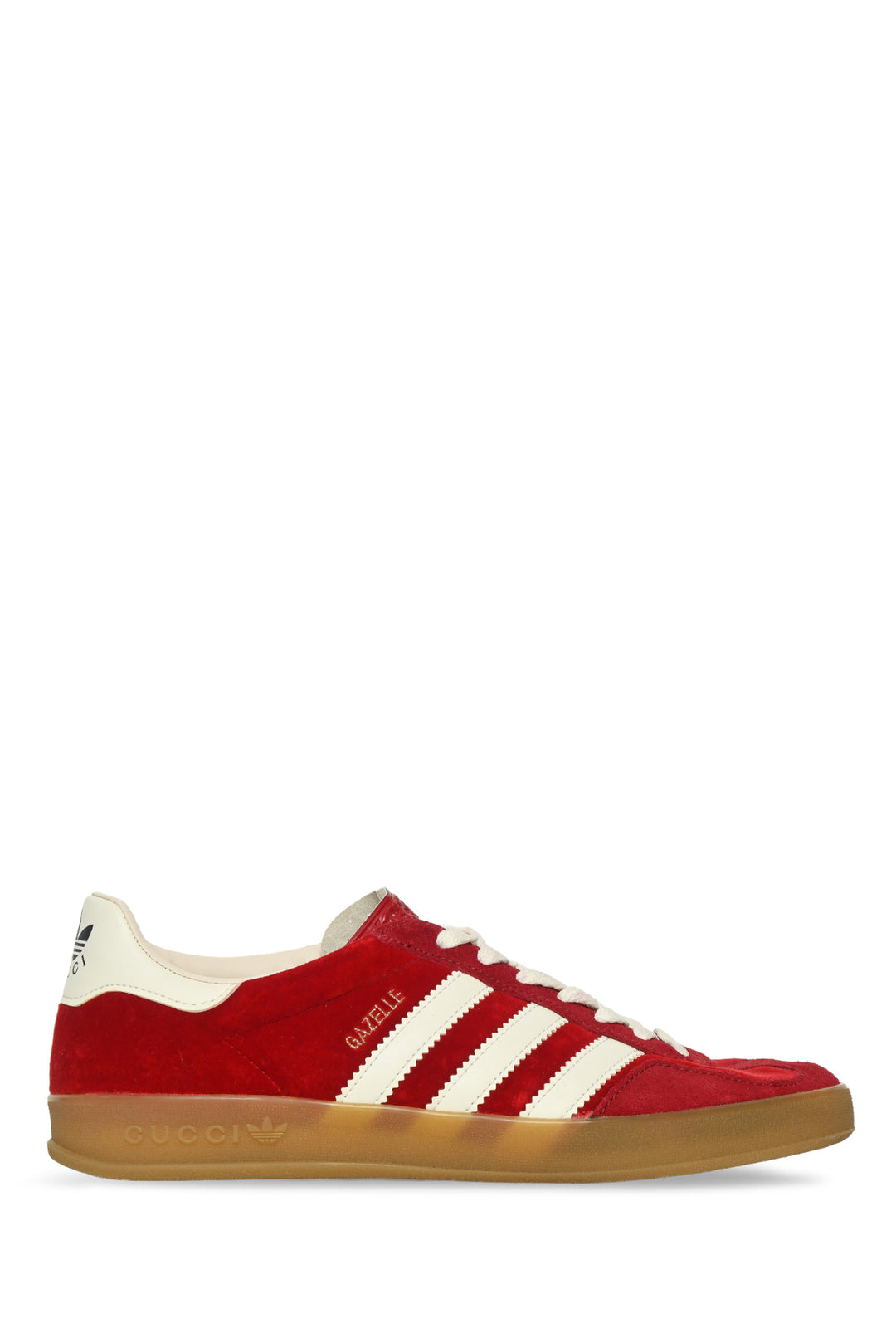 Gucci x Adidas Size 8 Velvet & Suede Gazelle Sneaker