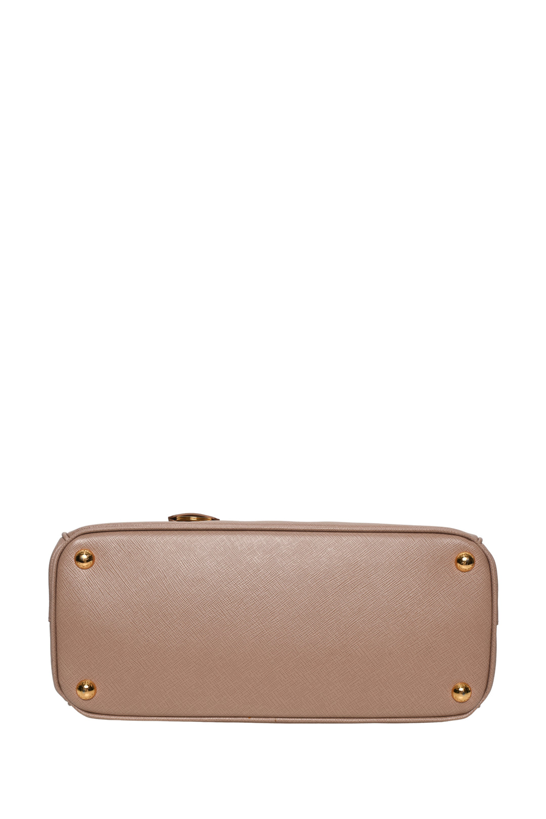 Prada Saffiano Small Double Zip Galleria Tote