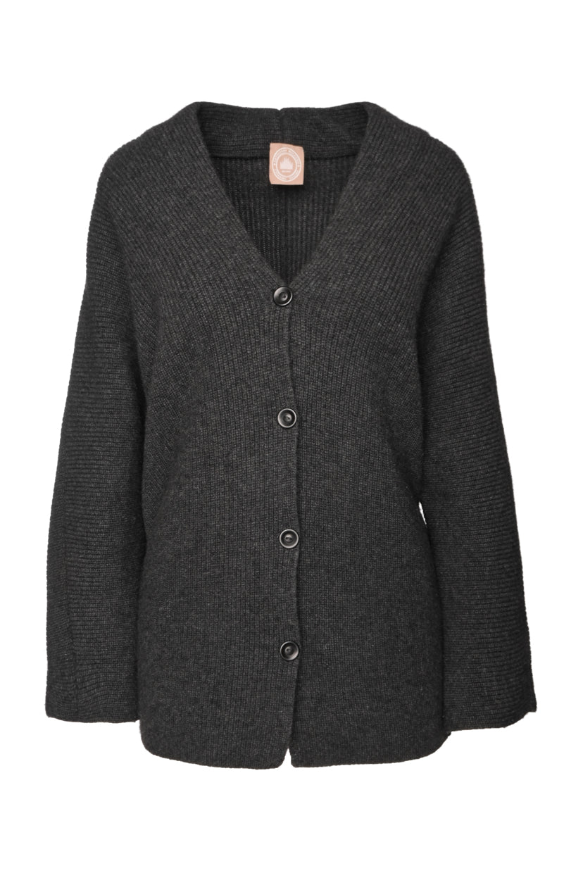 Artigiani Milanesi Size S Cashmere Collared Cardigan