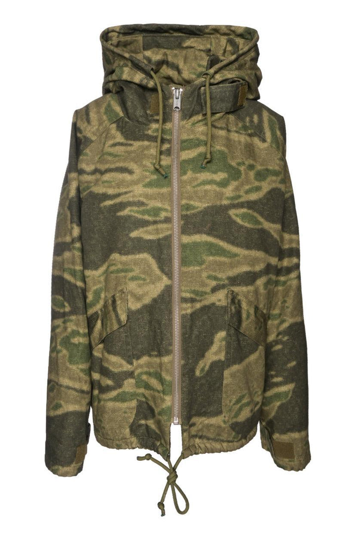 Yeezy Season 3 Size XL Printed Anorak Jacket