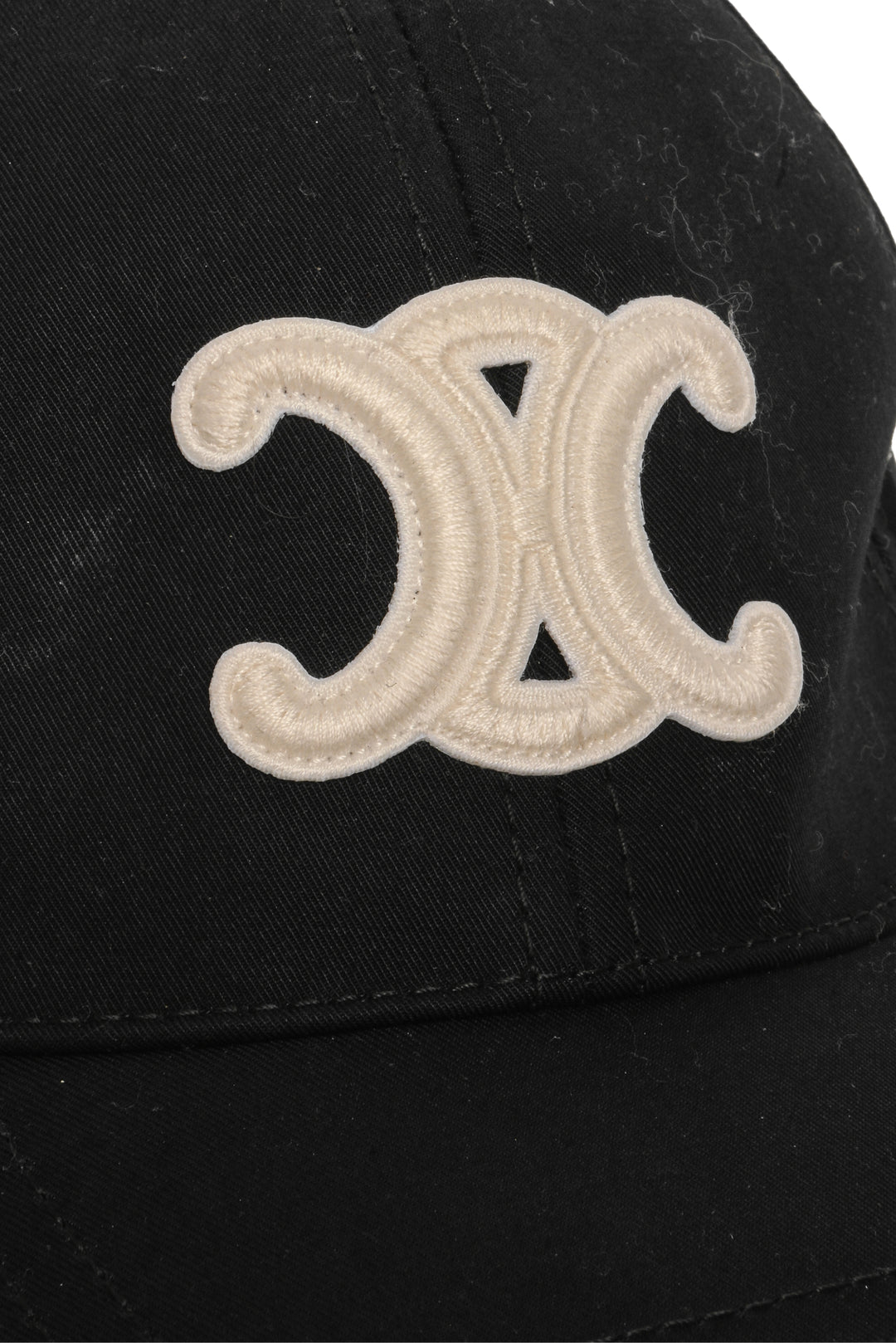 Celine Size S Triomphe Baseball Cap