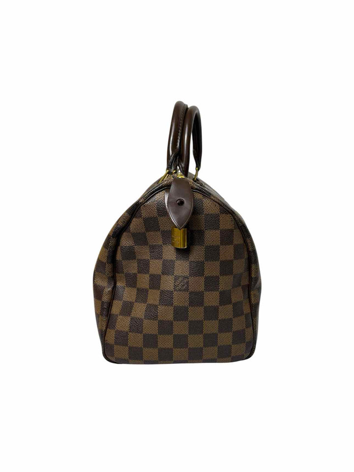Louis Vuitton Speedy 30 Damier Ebene Purse
