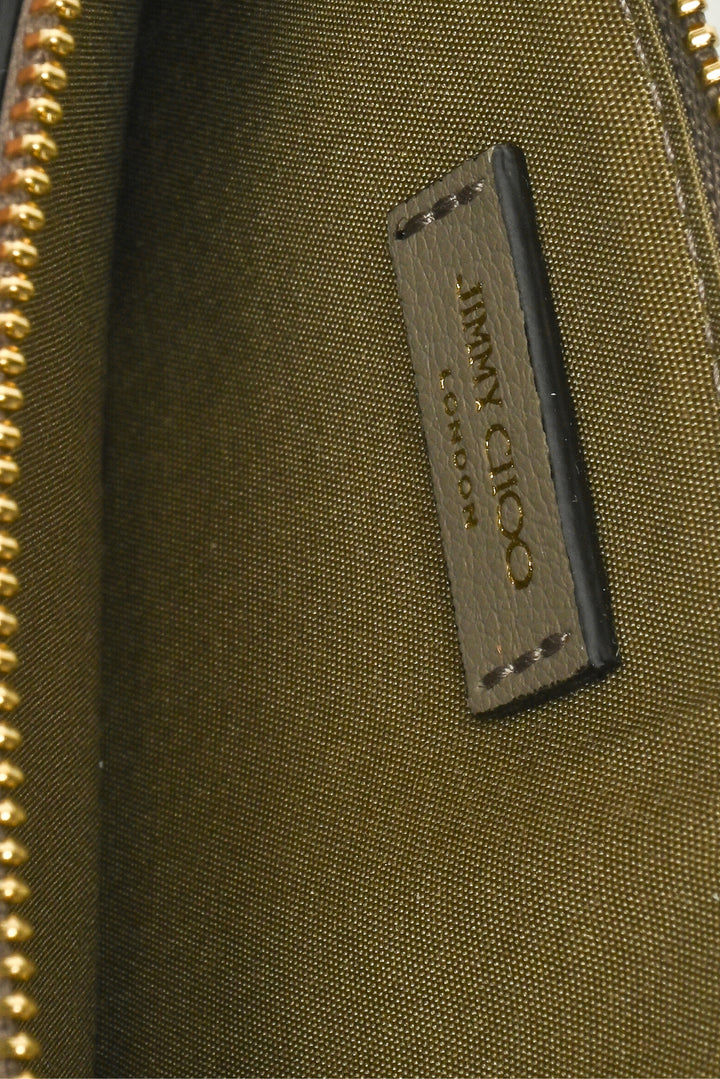 Jimmy Choo Croc Embossed Card Holder & Coin Purse