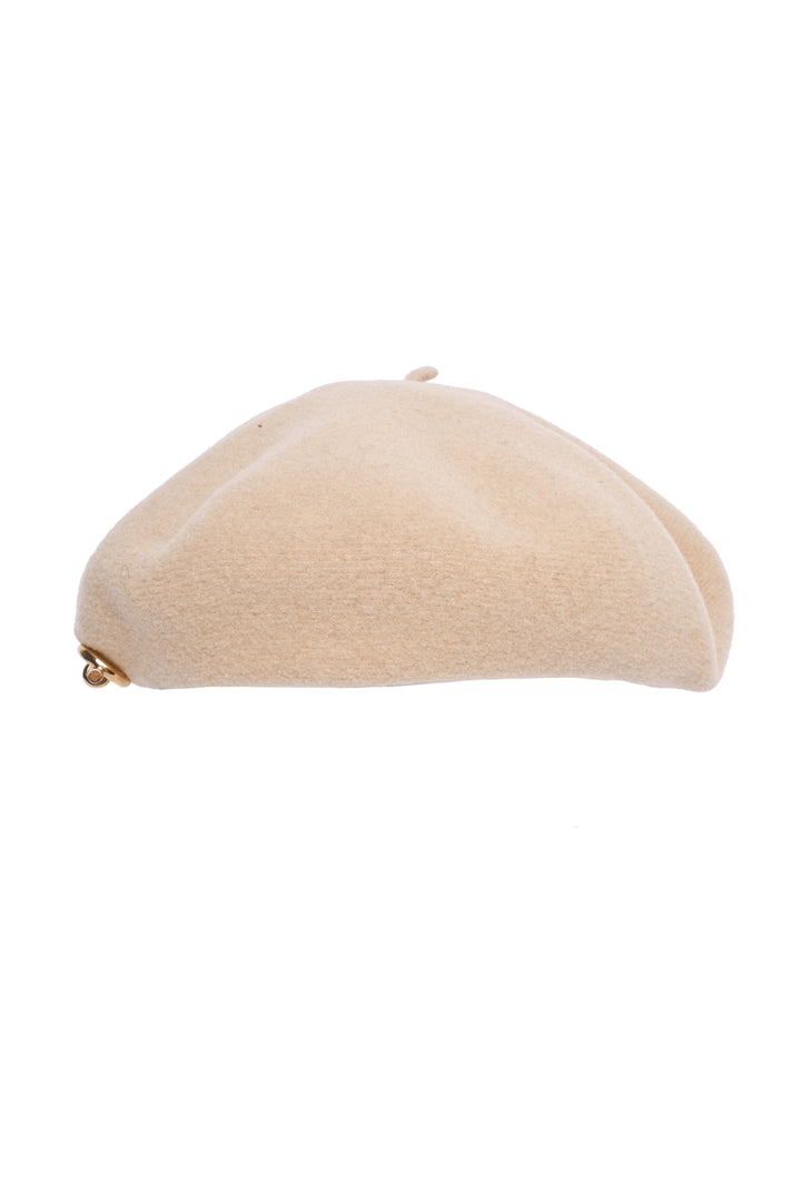 Hermes Size L Chaine d'Ancre Wool Beret